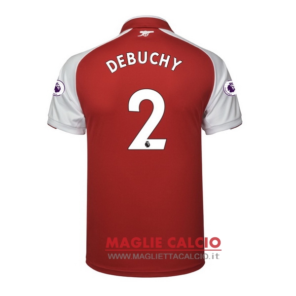 nuova maglietta arsenal 2017-2018 debuchy 2 prima